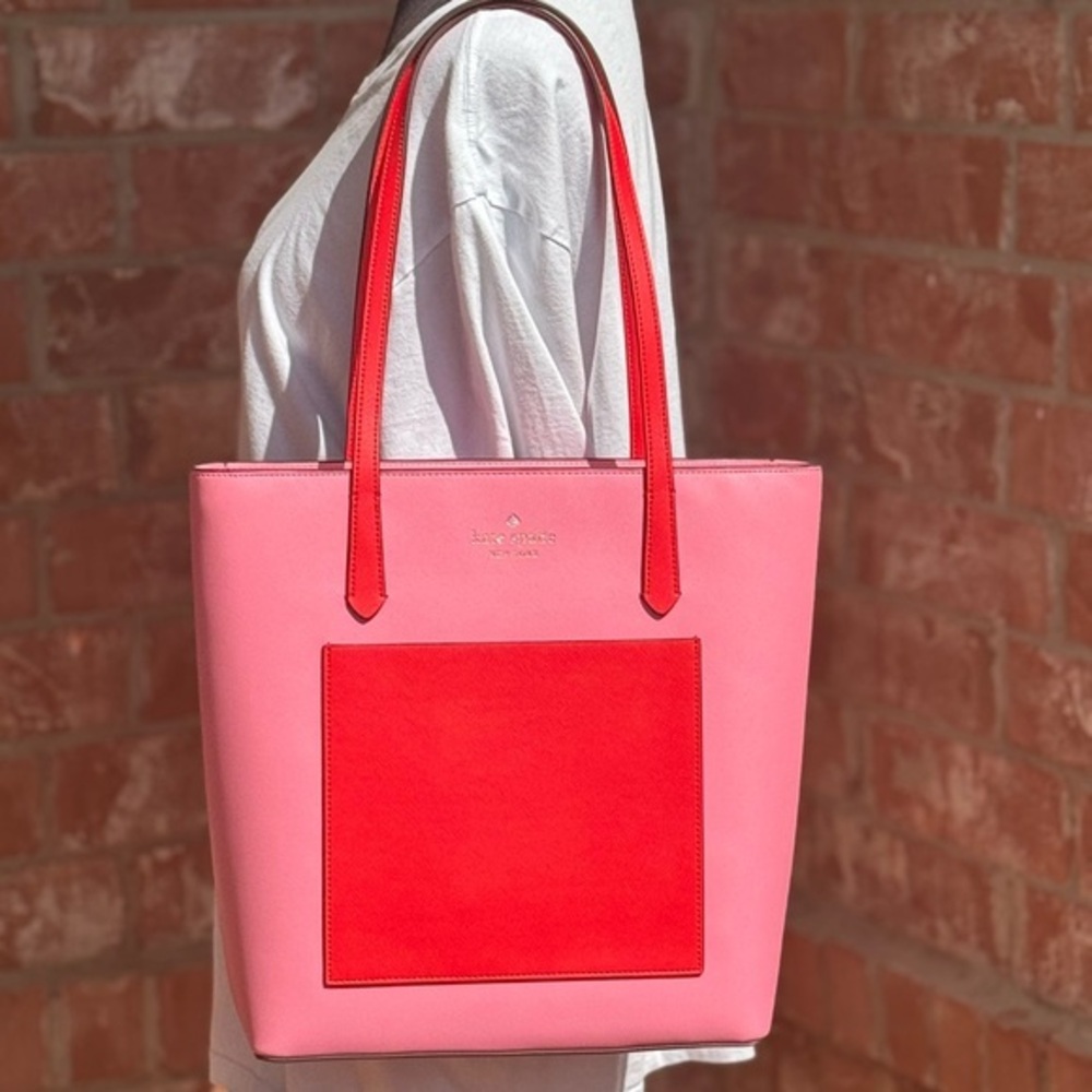 Kate spade New York daily color block blossom tote bag